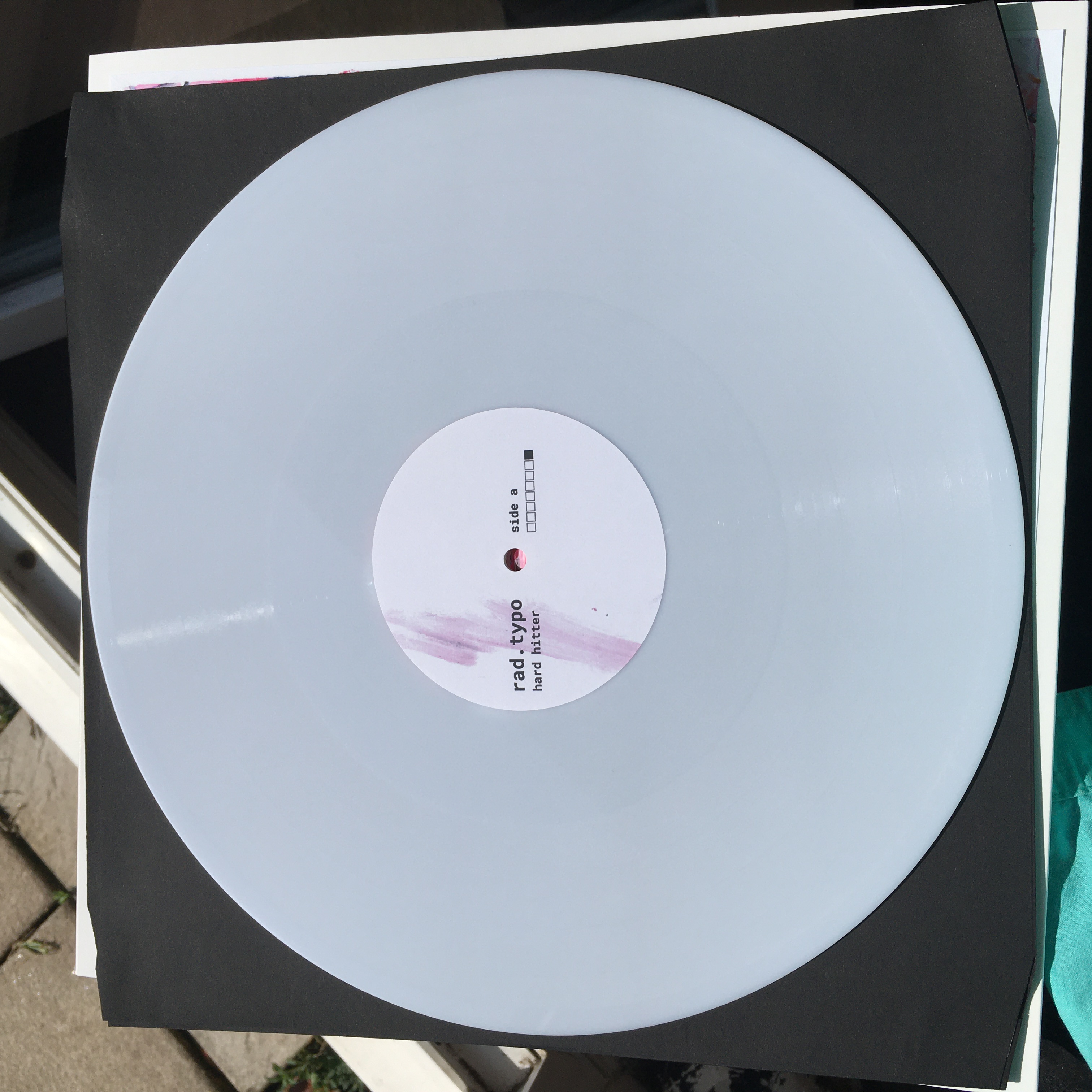 hard hitter vinyl record